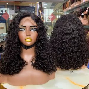 100% Perücke Damen echthaar